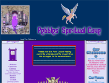 Tablet Screenshot of pebblesspiritualcave.com